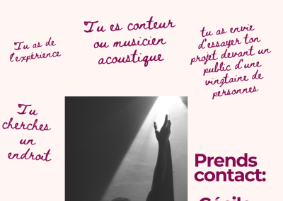 Scène ouverte: changement de formule