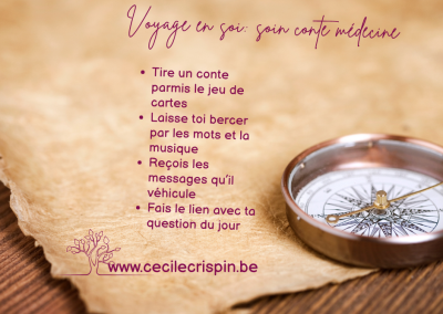 Voyage en soi: soin conte médecine